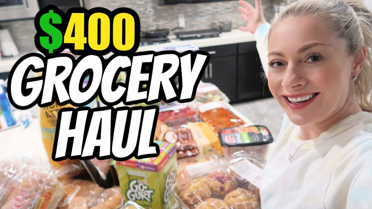 $400 LARGE FAMILY COSTCO GROCERY HAUL 2021 I FAMILY OF 7 - YouTube