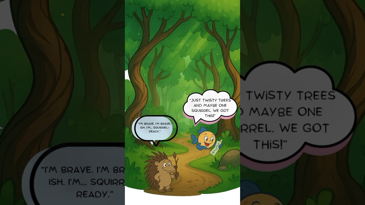 "Bubbles & Spike’s Quest for the Glowing Leaf!"