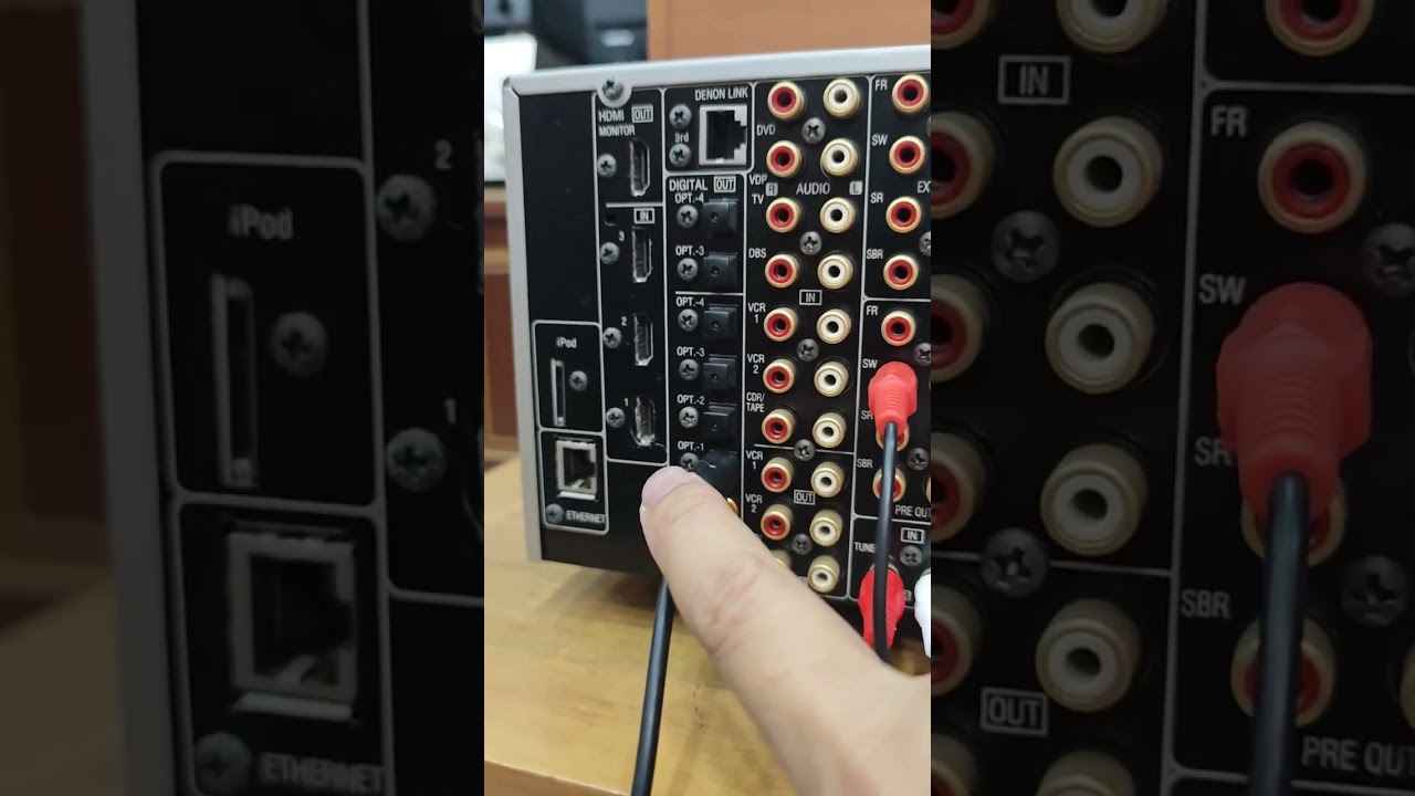 Test Denon AVC-4320 Japan 320W - YouTube