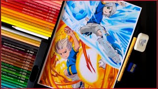 DRAWING - Fubuki Shirou & Goenji Shuya Super Onze(Inazuma Eleven) ArtVenicius screenshot 1
