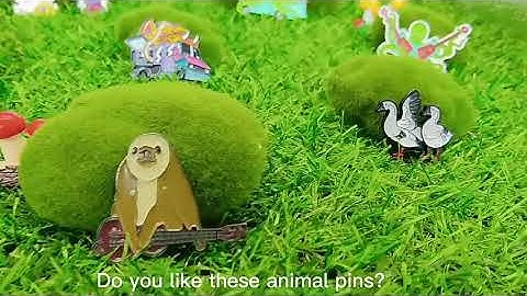 Soft enamel cartoon character lapel pin with custom enamel pins with backing card