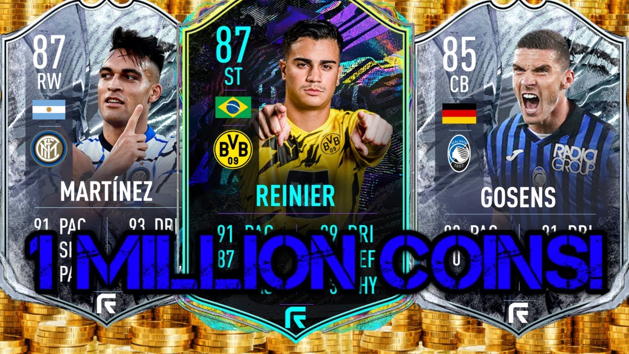 BEST POSSIBLE 1 MILLION COIN TEAM - FIFA 21 ULTIMATE TEAM