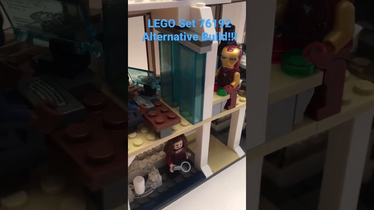 LEGO Set 76192 Alternative Build!!! (Avengers Compound)