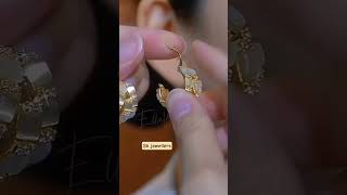 Stylish Gold Earring Şık Altın Bileklik Tasarımı Intakı