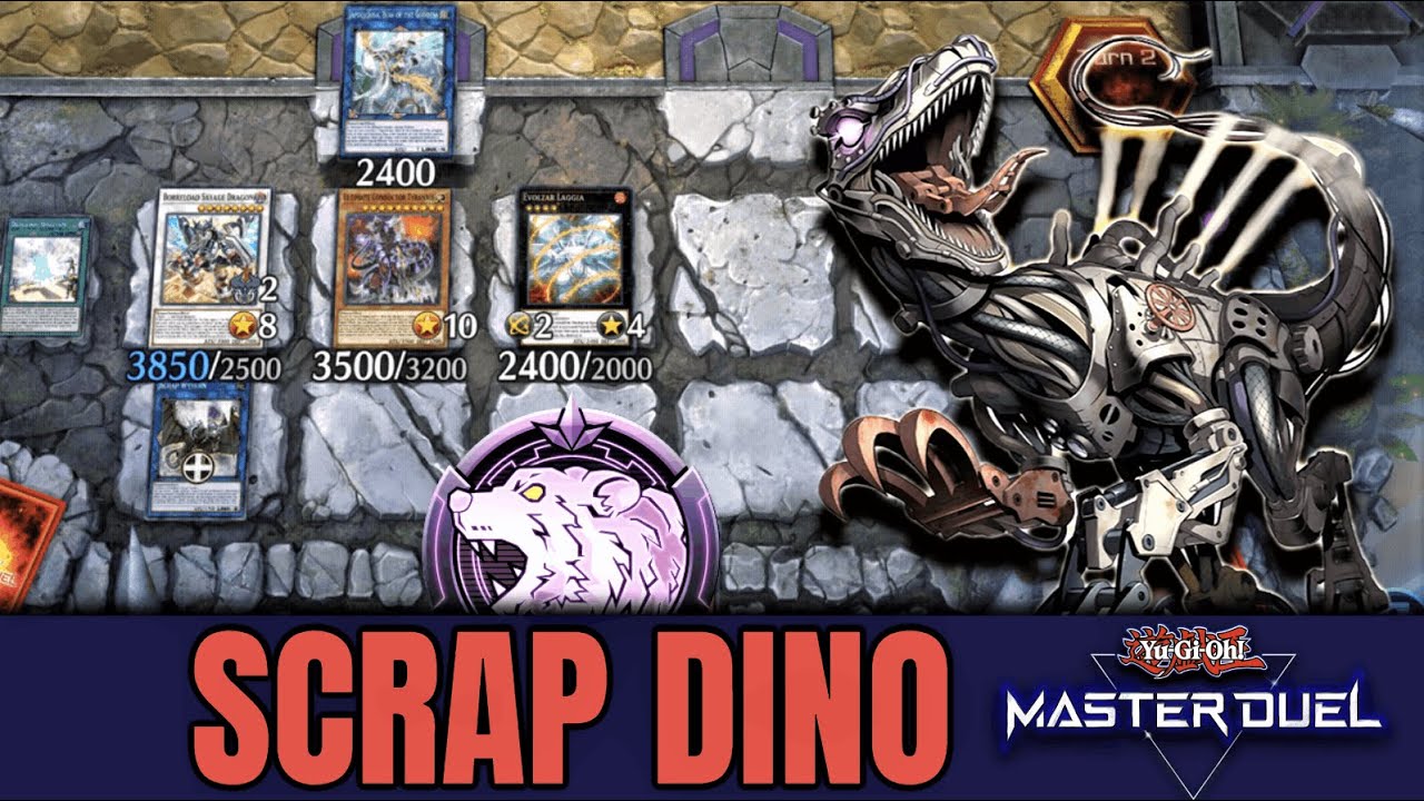 THE UNBEATABLE COMBOS ! YuGiOh! Master Duel BEST SCRAP DINO DECK