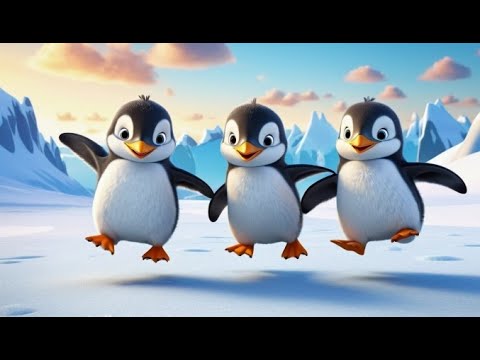 Ten Little Penguins | Nursery Rhyme Song for Kids - YouTube