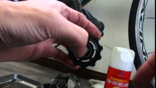 シマノ シールドベアリング テンションプーリー オイルアップ後