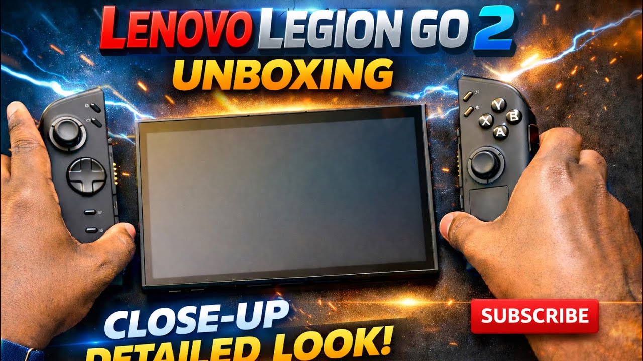 Legion Go 2 Unboxing 🔥 CLOSE-UP Detailed Look at Every Angle | VIP REVIEWZ