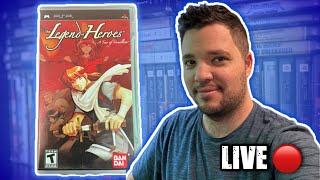 Playing a childhood PSP game - the legend of heroes: a tear of vermillion