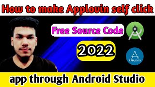 How to make Applovin self click app through Android Studio || Free source code || Technical Nirob 24