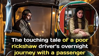The Night Ride | Heart-Touching Story of a Poor Rickshaw Driver & a Girl | Emotional Urdu Kahani