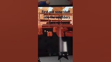 How to edit a cutscene in hello neighbor.