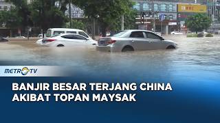 Topan Maysak Sebabkan Banjir Parah di China Selatan dan Timur Laut