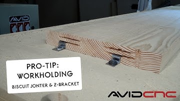 CNC Workholding Pro Tip: Biscuit and Z Bracket Method