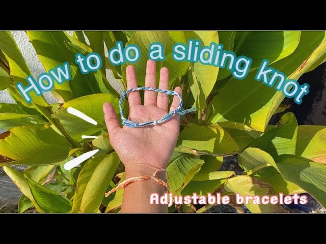 How to Make a 4 Strand Braided Friendship Bracelet using Waxed Cord 