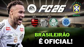 The Brazilian Championship was officially confirmed on FC 26 by the CBF. screenshot 2