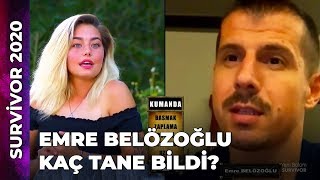 Aycan Anlattı Emre Belözoğlu Bilmeye Çalıştı | Survivor Ünlüler Gönüllüler