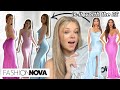 FASHION NOVA PROM DRESS TRY ON HAUL!! | RUBY MAE