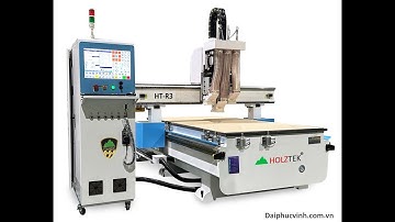 Holztek: Máu cnc nesting cắt ván 3 đầu HT-R3