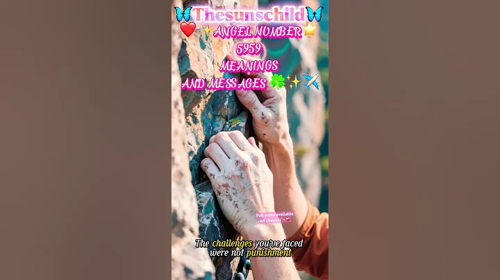 🍀ANGEL NUMBER 5959🍀MEANING AND MESSAGES ✈️#meantforyou #5959 #angelnumber #messages