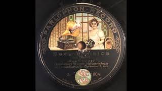 Seemanslos Martell, Max Kuttner Mit Orchester F. Kark, Parlophon 2-1804