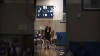 Purdue Commit Luke Ertel Went off in the Homestead Tournament! #basketball #dunk #purduebasketball