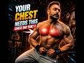 CHEST DAY PART 2 💥 BUILD A MONSTER CHEST | INSANE MASS & POWER #viralvideo