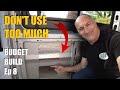 Sound deadening a campervan the right way  budget build ep 8