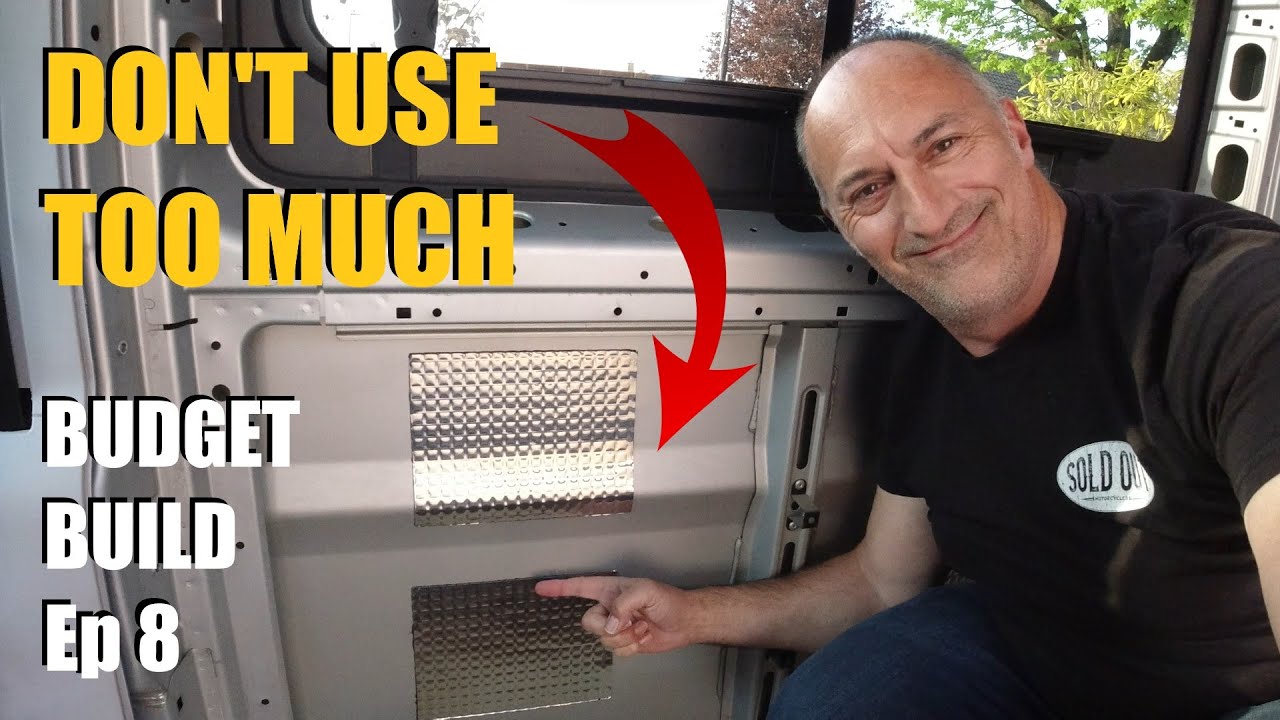 Правильная звукоизоляция кемпервэна — бюджетная сборка, эпизод 8