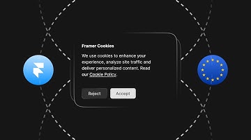 Create a Cookie banner in Framer | Quick Tutorial