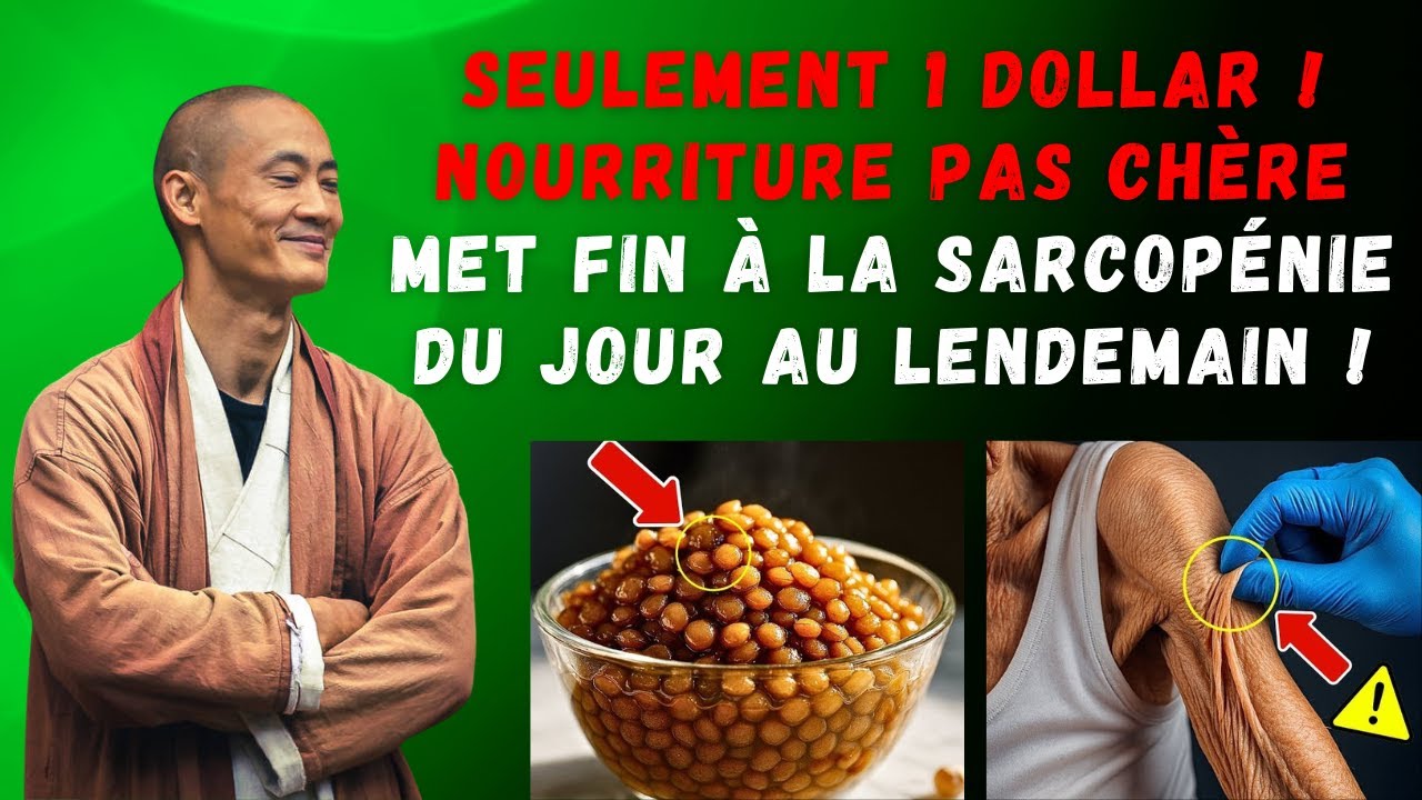 Après 70 ans, cet aliment à 1 € construit plus de muscles que les protéines en poudre | Shi Heng Yi