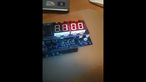 7SEG LEDをArduinoで制御してみた【初級編】