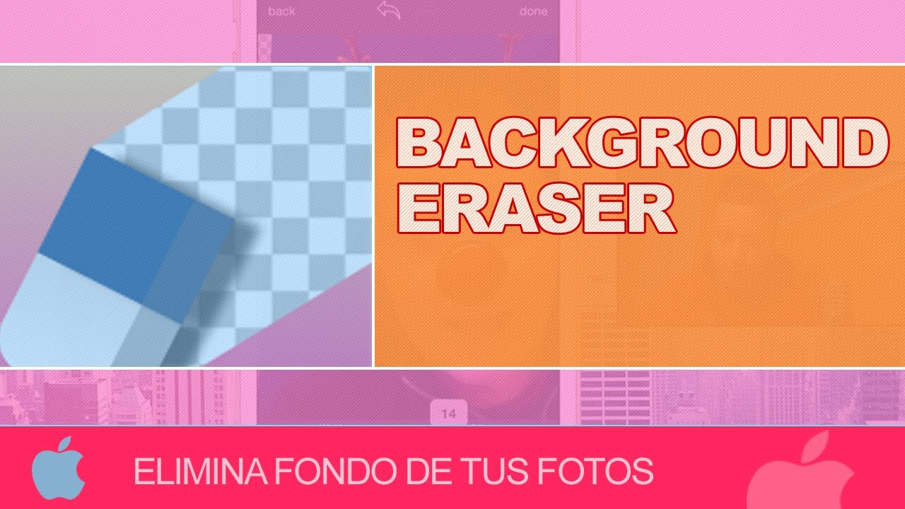 Elimina el fondo de las fotografias Background Eraser YouTube