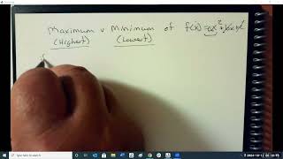 MATH 1314 - S - CH 3 SEC 3 - Analyzing Graphs of Quadratic Functions