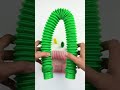 Sweet Creating ASMR Crunchy POP TUBE #colors #diy#satisfyingvideos #relaxing #oddasmr #poptubesounds