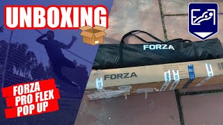 Unboxing   Forza Proflex Pop Up 21x7  Arco De Futbol Portatil   Portable Football Goal