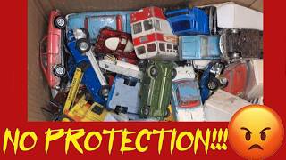 40+ VINTAGE MATCHBOX, DINKY & CORGI SHIPPED WITH NO PROTECTION!! 😱 (Lucky Escape!)