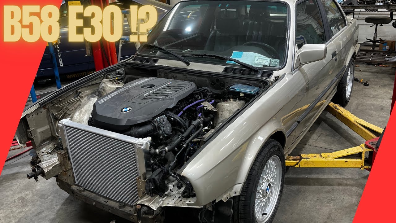 Основная проблема при замене B58 на шасси BMW E30