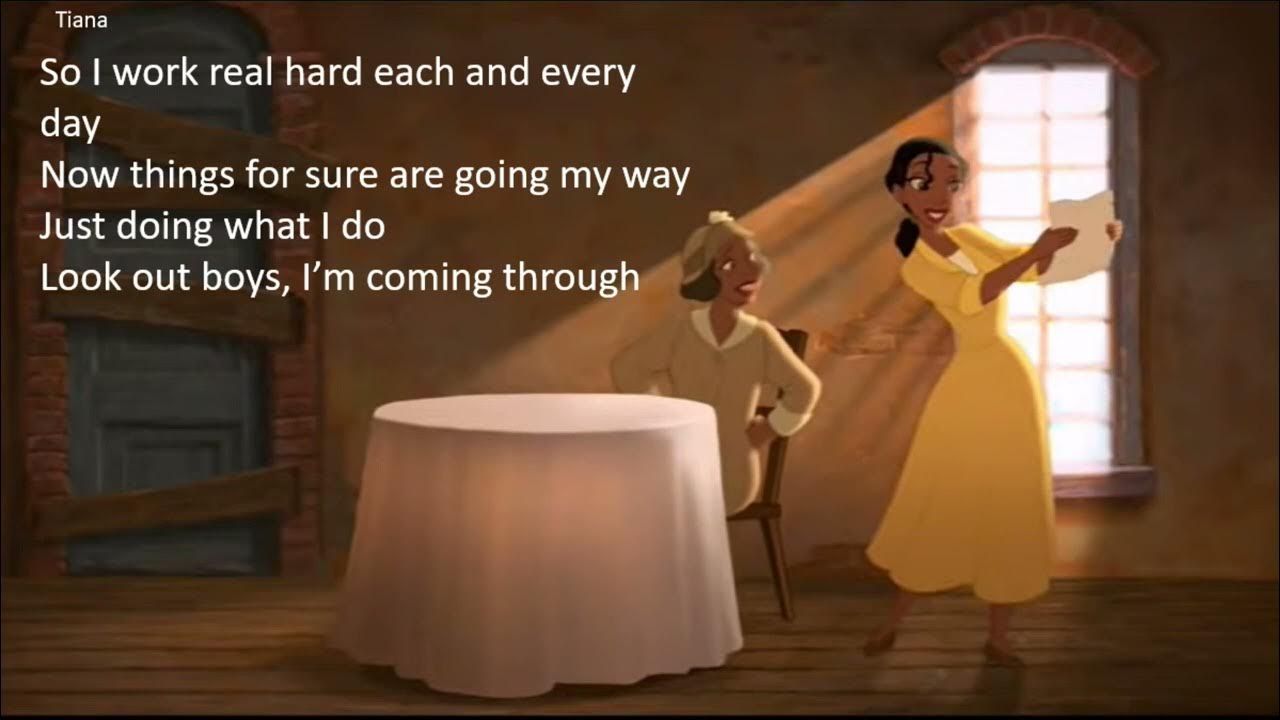 Almost There Lyrics Princess And The Frog Almost there (Princess and the Frog) - Lyrics - YouTube