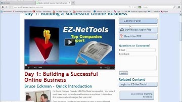 Part 3 - EZ-NetTools Menu Upgrade Demonstration