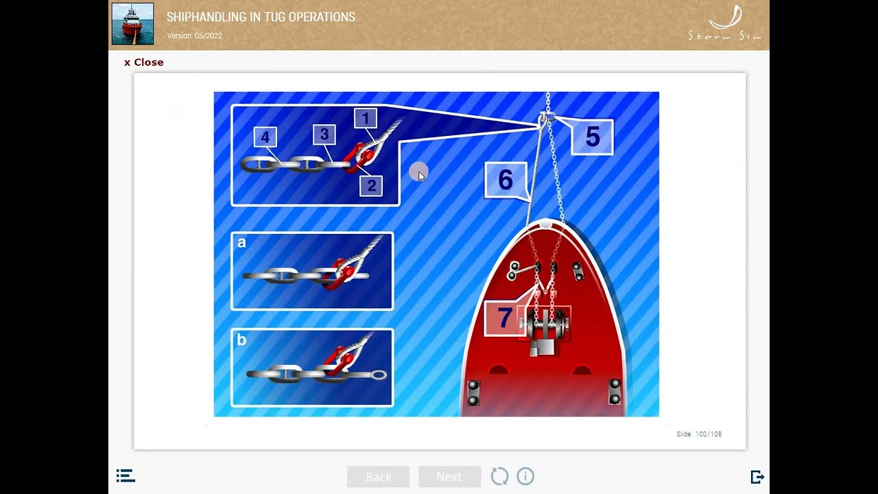ELM Shiphandling in tug operations