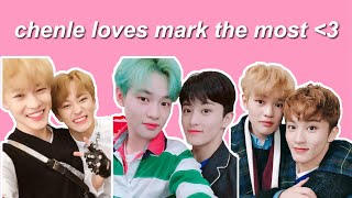 chenle loves mark the most