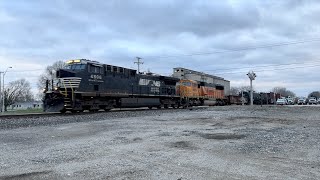 NS Dayton District-NS 170 and NS L10 EB @ MP 197 Fairborn Ohio 3-9-2024