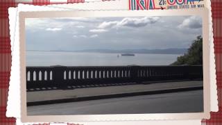 Coho ferry leaving victoria for port angeles wa