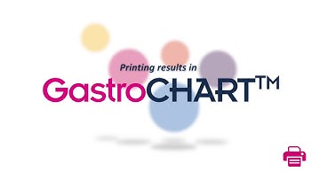 Chapter 11: Using GastroCHART to print results