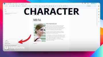 How to Count Characters in Google Docs