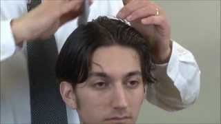 1920’s Men’s Layer Cut – Sean Penn Hairstyle – Ryan Gosling Hairstyle - Part 3