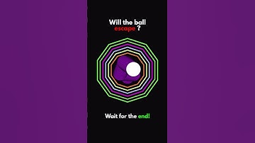 Do you recognize this sound? #bouncingball #physics #escape