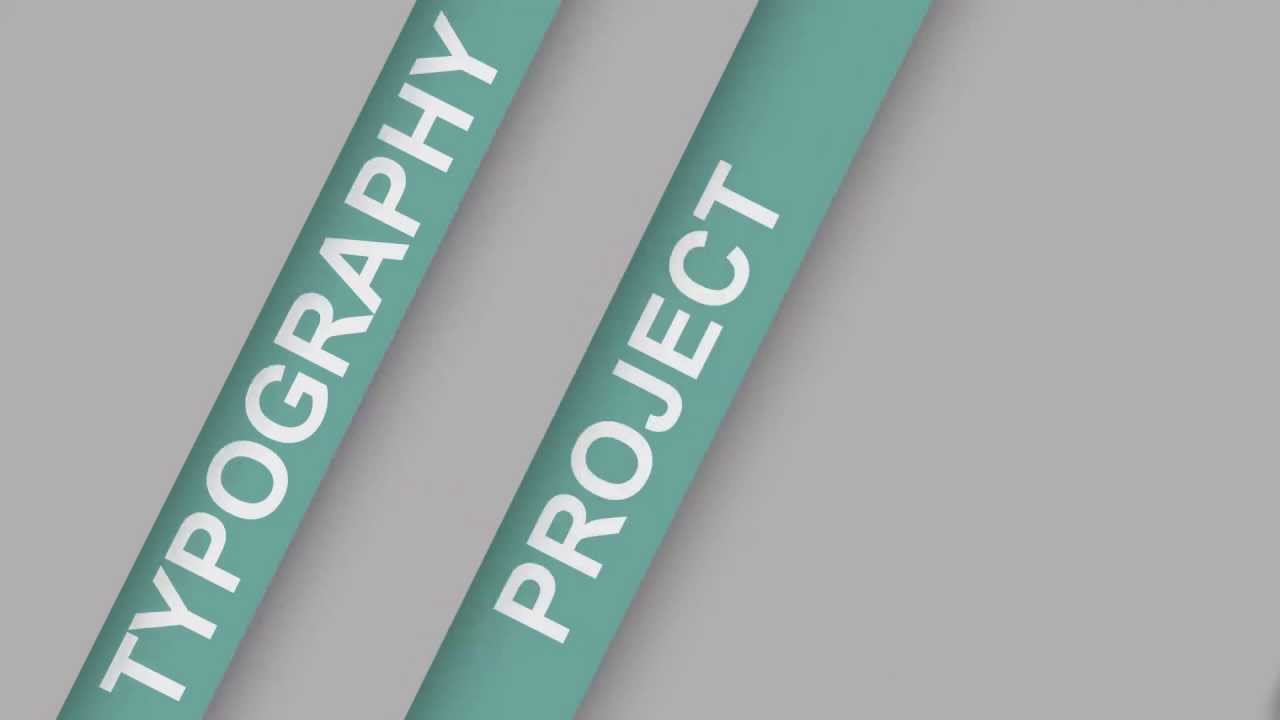 Typhography ProjectSpring Creative YouTube