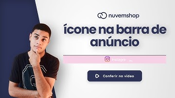 Como inserir ícone na barra de anúncio com CSS | Nuvemshop